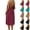 Black, variant on Fashion Women Summer Round-Neck Casual Solid Sleeveless Sleepshirts Sling Backless Dress Brown XXXL