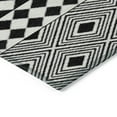 thumbnail image 4 of Addison Rugs Chantille Indoor/Outdoor Transitional Diamonds Black Washable Runner Rug, 2'3" x 7'6", 4 of 6
