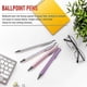 thumbnail image 4 of 10pcs Metal Ballpoint Pens 1.0 Mm Retractable Ballpoint Pens Glitter Metal Pens With 10pcs Refills For School Supplies, 4 of 5