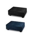 thumbnail image 2 of Turntable Dust Cover For Audio-Technica AT-LP120XUSB - Premium Plush Protective Vinyl Cover with Elastic Edges, Fits 43x33x13cm (Black/Blue) - Officially Compatible with LP120XUSB Turntables, 2 of 9