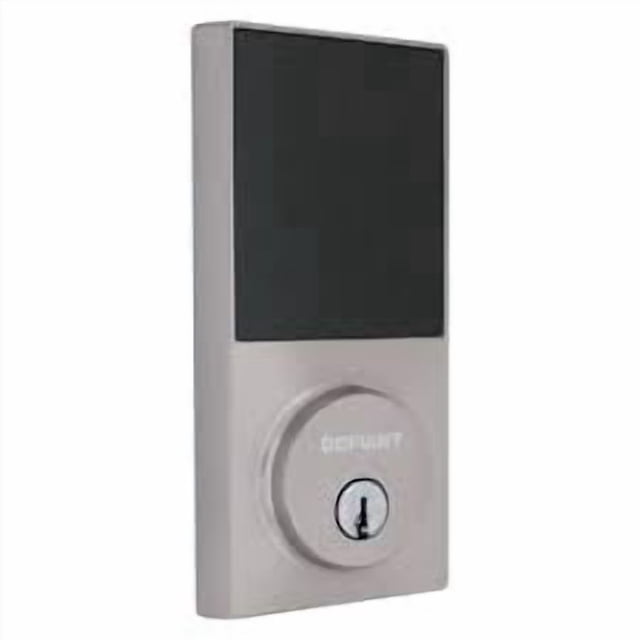 Defiant Slim Satin Nickel Electronic Touchscreen Single Cylinder Deadbolt