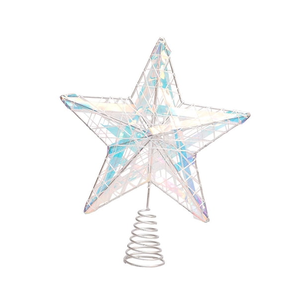 Adorno Navideño en Forma de Estrella Strade Fareast Limited, Decoración Reutilizable para Árbol de Navidad