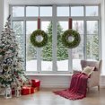 thumbnail image 4 of Christmas Flower Wreath Hanging Hook – Metal Iron Door Hook for Holiday Wreath, Stockings & Decorations – 14.7in Durable Christmas Door Hanger, 4 of 5