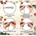 thumbnail image 4 of Christmas Advent Calendar Countdown Diy Charm Bracelet Making Kits 24 Days Countdown Calendar Bracelets Set Hao, 4 of 4