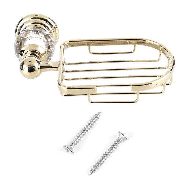 Estante de almacenamiento para estuche protector de jabón montado en la pared de aleación de Zinc para Baño