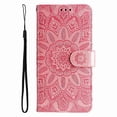 thumbnail image 4 of Funda tipo cartera GANGXUN para Samsung Galaxy S25 FE , diseño girasol, cuero PU, soporte, cierre magnético, tarjetero, 4 of 5