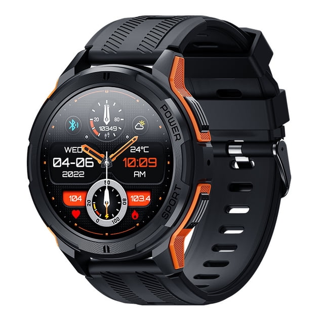 Montre Intelligente C25 Appel Bluetooth Écran HD D 1,43 Po Montre Multisports