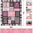 thumbnail image 4 of Yibo Grandma Birthday Gifts from Grandkids Grandma Gifts Blanket Gift for Grandma Gigi Gifts for Grandma Great Grandma Gifts Ideas for Mother's Day Christmas to My Grandma Blanket, 4 of 7