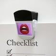 thumbnail image 2 of Seductive Luscious Open Mouth Lips Refrigerator Fridge Magnet Magnetic Hanging Hook Note Snack Clip, 2 of 3