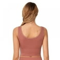 thumbnail image 3 of Women Front Zipper Sports Bra Running Yoga Fitness Bra Solid Color Full Cup Workout Bralettes, 3 of 8
