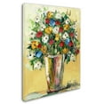 thumbnail image 2 of Trademark Fine Art "Spring Flowers in a Vase 9" Canvas Art by Hai Odelia, 2 of 3