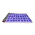 thumbnail image 2 of Ahgly Company Indoor Rectangle Abstract Purple Modern Area Rugs, 2' x 5', 2 of 4