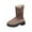 Gray Snow Boots, variant on Fashionable Winter Mid-Calf Boots Comfortable Flat Bottom Plus Velvet Warm Snow Boots Casual Outdoor Indoor Solid Color Round Toe