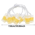 thumbnail image 3 of Outdor Beer Mug String Lights Battery Operated LED Fairy Lights For Pub Bar Party Home, 3 of 6