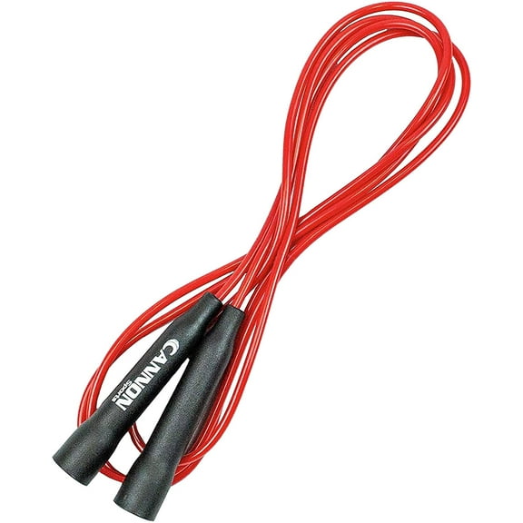 Cannon Sports Standard Poly Speed Jump Rope, 9-Feet, Red