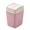 Pink, variant on Kitchen Trash Can, Step-On Garbage Can with Lid, Tall Kitchen & Bathroom Trash Can, Small Office Waste Bin, Pink - Xuniizn