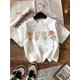 thumbnail image 1 of Women's Floral Graphic Print T-Shirt - Short Sleeve, Crew Neck, Casual Cotton Top for Spring & Summer, 1 of 5