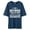 Navy, variant on Men's Slim Fit Graphic T Shirt Casual Short Sleeve Tee With Letter Print For Summer Daily Wear Comfortable Breathable Mens Extra Large Shirts