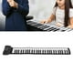 thumbnail image 4 of 61 Teclas Roll up Piano Keyboard, piano electrónico Plegable Portátil Con 16 Tonos 6 Canciones de Demostracia, admite Salida Midi, Sonido Envolpe Estéreo 4D, PARA, 4 of 7
