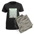 thumbnail image 5 of CafePress - An Irish Blessing Women's Dark Pajamas - Women's Short Sleeve Print T-Shirt and Pants Dark Cotton Pajama Set, 5 of 7
