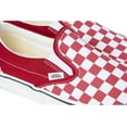 thumbnail image 7 of VANS U CLASSIC SLIP-ON UNISEX SNEAKERS - RED - Checkerboard Chili Pepper / Men 6 / Women 7.5 / Medium, 7 of 7
