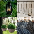 thumbnail image 6 of Uxcell Manganese Steel Long S Hooks S-shaped Hanging Hooks for Hanging Plant 2 Pcs Black 8 Inch, 6 of 6