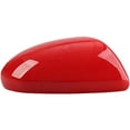 thumbnail image 2 of Red Right Passenger Side Mirror Cover Cap For Mazda 3 2010 2011 2012 2013 No-Signal (Red Right Passenger Side), 2 of 5