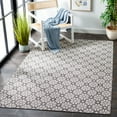 thumbnail image 2 of SAFAVIEH Martha Stewart Hampton Diamond Indoor/Outdoor Area Rug, Black, 6'5" x 9'6", 2 of 7