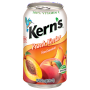 Kern's Peach Nectar from Concentrate, 11.5 Fl. Oz.