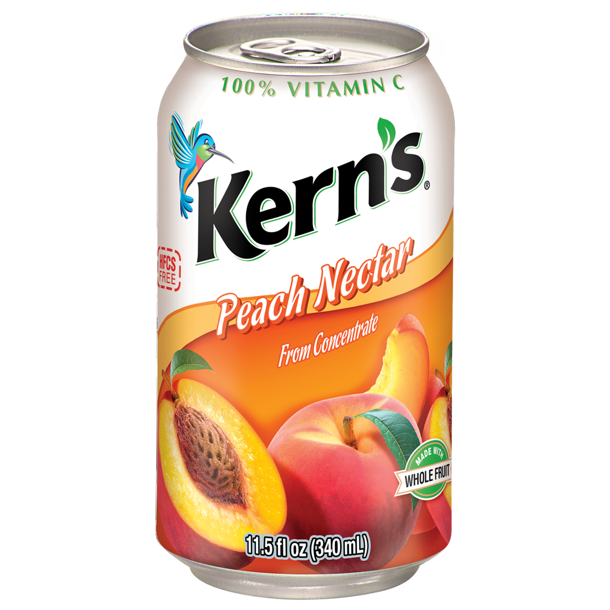Kern’s Peach Nectar Juice, 11.5 fl oz