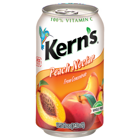 Kern’s Peach Nectar Juice, 11.5 fl oz
