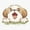 1pcs, variant on Happy Shih Zhu Sticker Phone Decal Water Bottle Stickers Car Decals, Laptop Sticker