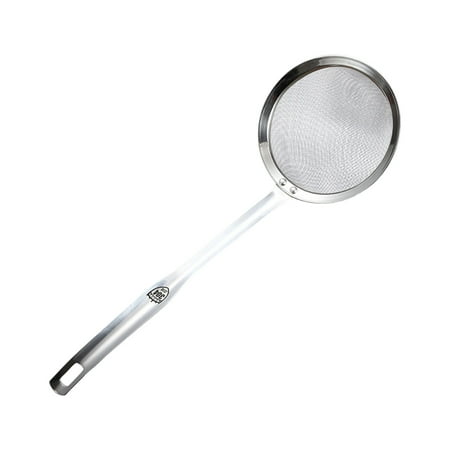 

Buodes Stainless Steel Oil Scoop Oil Separator Filter Scoop Oil Residue Oil Fine Mesh Screen