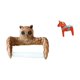 thumbnail image 1 of Porta Rollo De Papel Higiénico Con Forma De Búho Y Caballo, Organizador De Figuras De Dalecarlia Para La Cocina Del Hogar Y La Decoración De La Entrada De La Estantería., 1 of 8