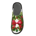 thumbnail image 3 of IAUYY Memory Foam House Slippers Suitable for Both Men and Women. Comfortable, Anti-Slip Plush Flat-Bottomed Slippers The Best Holiday Gift Central Embellishment Morning Light, 3 of 9