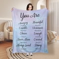 thumbnail image 2 of Pink Blue Fleece Blanket For Couples And Friends Symbolizing Wishes And Encouragement Ideal For Gifting Home Travel Camping Made Of Polyester Soft Warm Comfortable Perfect Gift For Loved Ones Shipped, 2 of 9