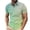 A-Light Green747, variant on Bibifish Mens Polo Shirts Two Tone Gradient Solid Short Sleeve Polo Shirts Regular Fit Lightweight Daily Tops