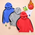 thumbnail image 4 of Esaierr Boys Girls Fall Winter Sweatshirts for Kids Toddler,Baby Fleece Warm Hoodies Sweatsuit Top Little Boys Girls Solid Color Casual Sweaters for 1-12 Years, 4 of 6