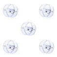 thumbnail image 2 of Maytalsory Sewing Experience With Sturdy Plastic Bobbins For Sewing Machine Sturdy Transparent 2 5Set, 2 of 6