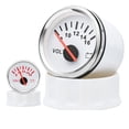 thumbnail image 2 of Universal 52mm Volt Meter Marine Auto Voltmeter Waterproof Gauge For Motorcycle Car Boat Automobile With Red Backlight ,Easy to Install, 2 of 6