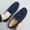 Blue, variant on Unisex Slip-On Moccasin Loafers | Men's & Women's Navy Blue Round-Toe Dress Shoes with Arch Support | Comfortable Casual &  Easy-Clean Durable Design | Slip-Resistant |Formal All-Season Slippers