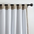 thumbnail image 3 of Elrene Home Fashions Sawyer Windowpane Plaid Blackout Window Curtain, Taupe, 52" x 95", 3 of 7