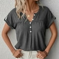 thumbnail image 2 of Sngxgn T Shirts Women Cute Graphic Shirt Fall Tees Tops(Grey,L), 2 of 7