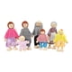 thumbnail image 4 of Figuras De Juego De Simulación Familiar, Desarrollo De Habilidades Pulidas A Mano, Casa De Muñecas De Madera Confiable, Familia, 7 Muñecas, Diversión Para Casa De Muñecas 1:12, 4 of 7