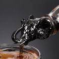 thumbnail image 5 of Stainless Steel Animal Wine Aerator & Liquor Pourer-Deluxe Decanter Spout for Robust Red and White WineBlackshape:Elephant;, 5 of 5