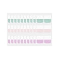 thumbnail image 3 of 5 Pack Sticky Index Tabs, LQIDESHIP Light-colored Short Index Label Stickers, Transparent Marker Tabs, Writable Page Notes for Reading Notes, Books and Classify Files, 3 of 5