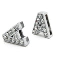 thumbnail image 3 of 10Pcs A-Z 8mm Rhinestone Slide Letter Charm DIY for Leather Name Bracelet Belt, 3 of 9