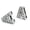 A, variant on 60Pcs A-Z 8mm Rhinestone Slide Letter Charm DIY for Leather Name Bracelet Belt,A