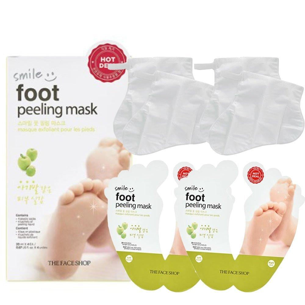 The Face Shop the face shop hot deal smile foot peeling mask 2 pairs