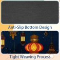thumbnail image 4 of Ramadan Lantern Printed Gaming Mousepad Desk Pad, Square 8.3x9.8 Inch Non-Slip Rubber Bottom Mouse Mat for Office and Gaming, 4 of 6